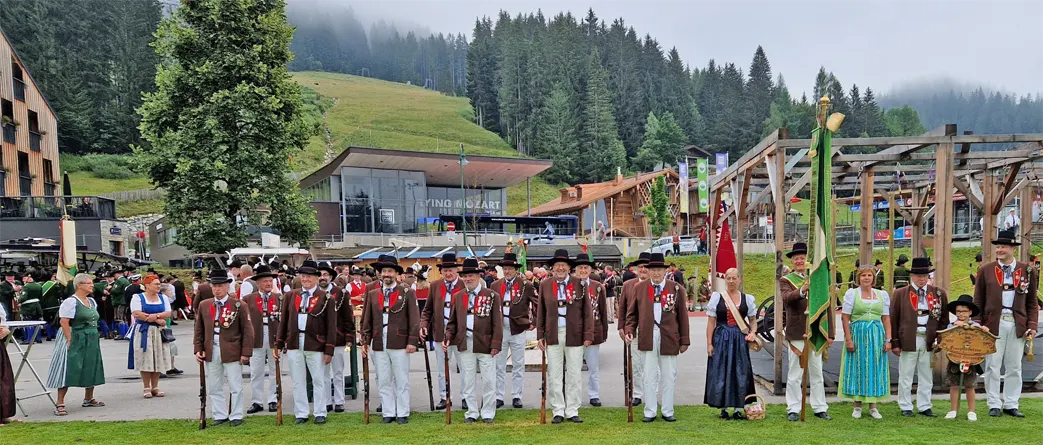 Jubiläum 404 Jahre Bauernschützen Wagrain