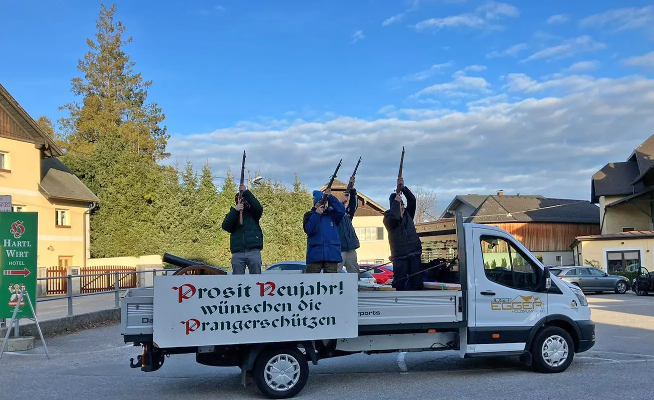 Silvesterschießen der Lieferinger Prangerschützen